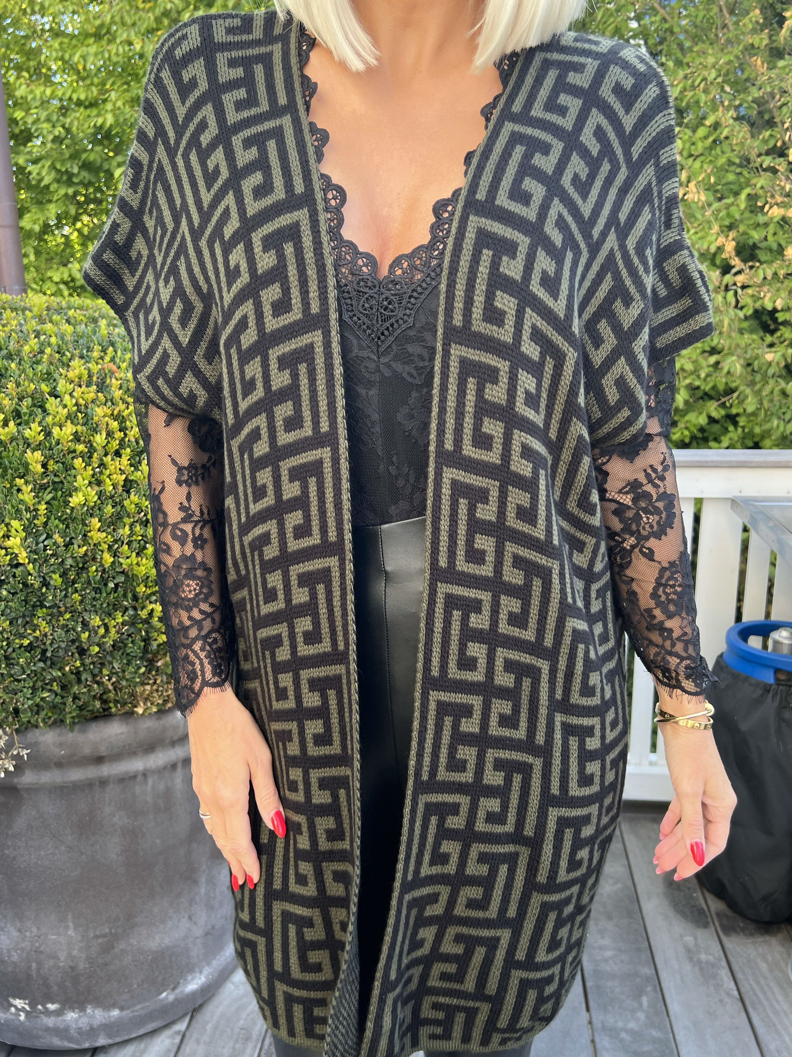 Tilly Pattern - Strik cardigan uden ærmer